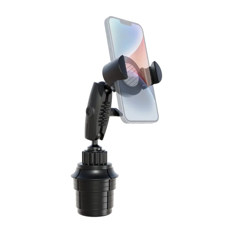 RoadVise® XL Cup Holder Phone and Midsize Tablet Mount for iPhone, Galaxy, and Note