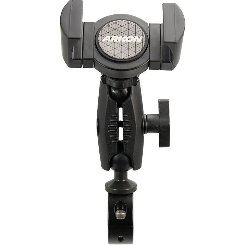 RoadVise® XL Phone and Midsize Tablet Holder with Handlebar Collar Mount and 2.75" Shaft