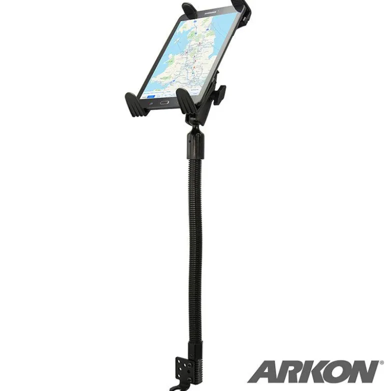 Robust Car or Truck Seat Rail or Floor Slim-Grip® Tablet Mount for iPad, Note, and more