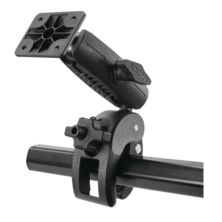 Robust Clamp Mount with Security Knob - 4-Hole AMPS Compatible