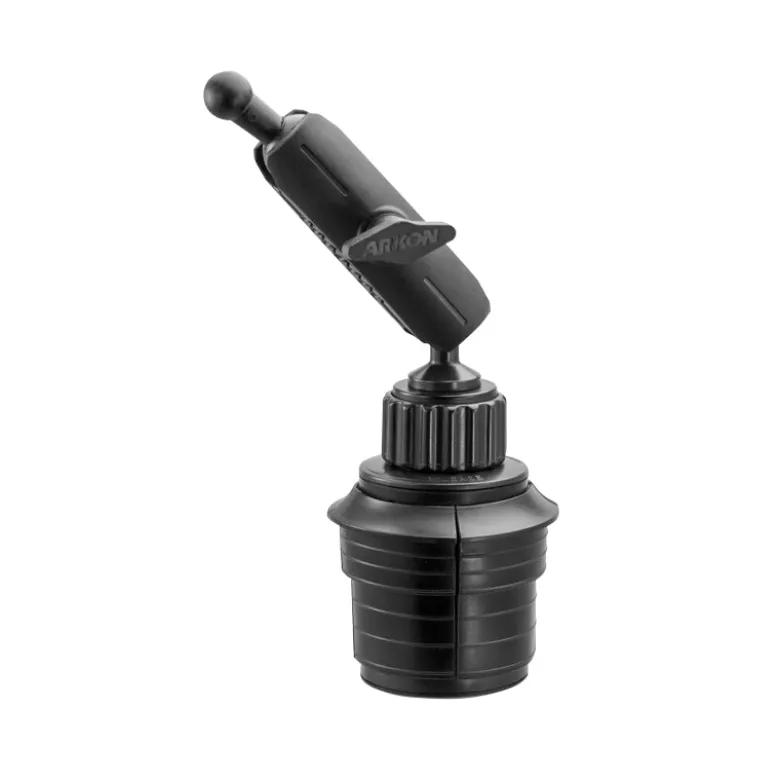 Robust Heavy-Duty Car Cup Holder Mounting Pedestal - 17mm Ball Compatible