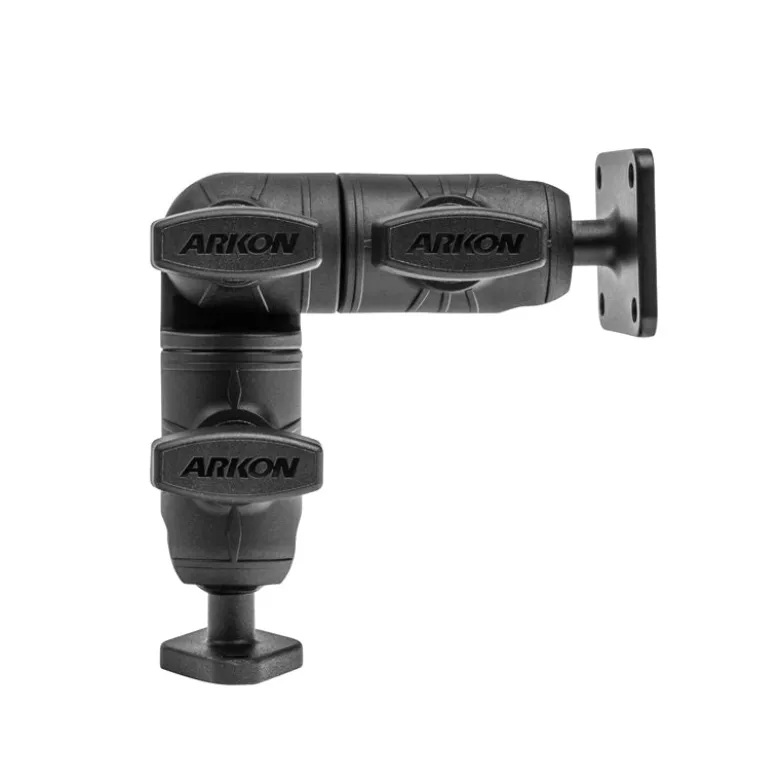 Robust Ratchet Extension Arm with Metal AMPS and Diamond Mount Plates