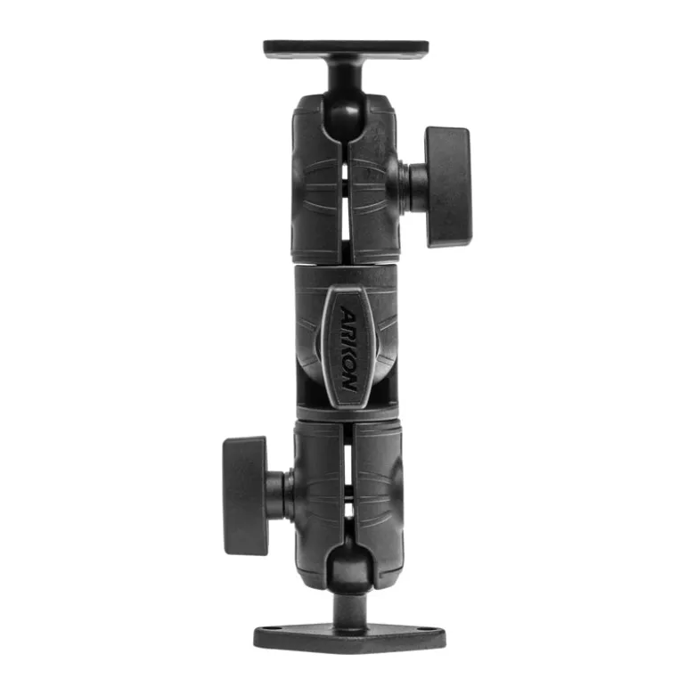 Robust Ratchet Extension Arm with Metal AMPS and Diamond Mount Plates