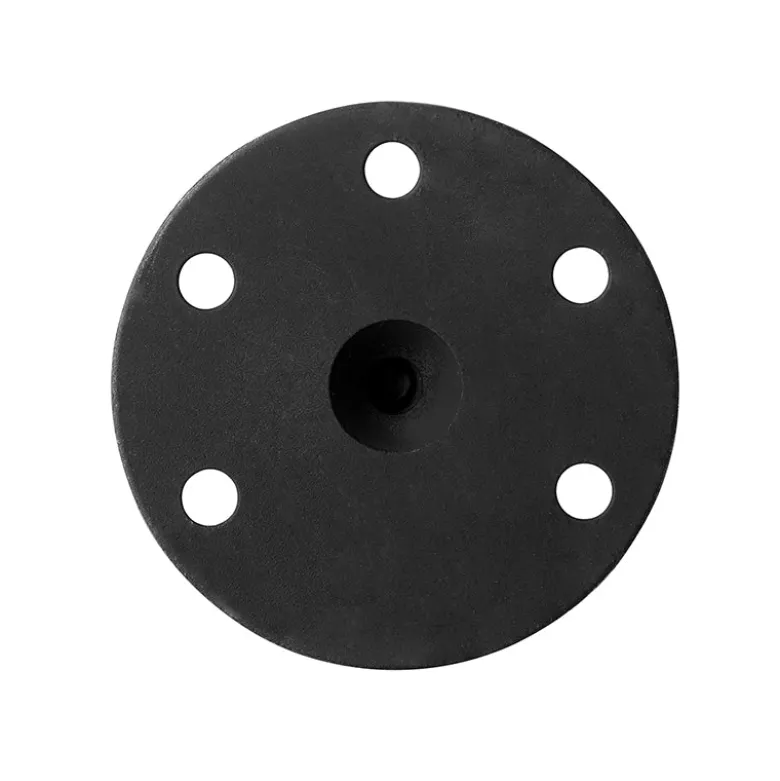 Robust Round Aluminum 57mm (2.25 inch) Ball to 5-Hole Adapter