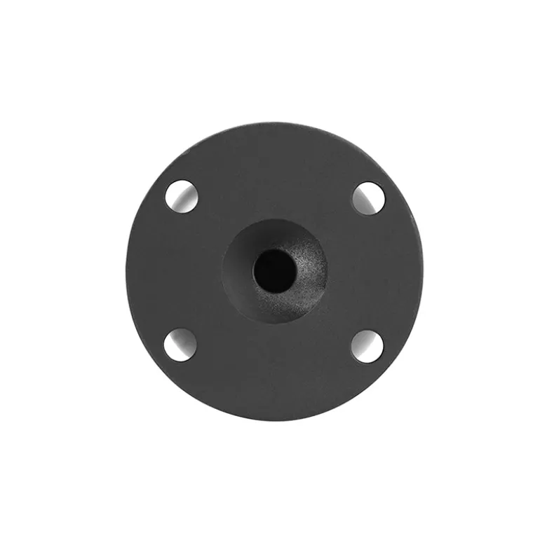 Robust Round Aluminum 57mm (2.25 inch) Ball to 4-Hole AMPS Adapter