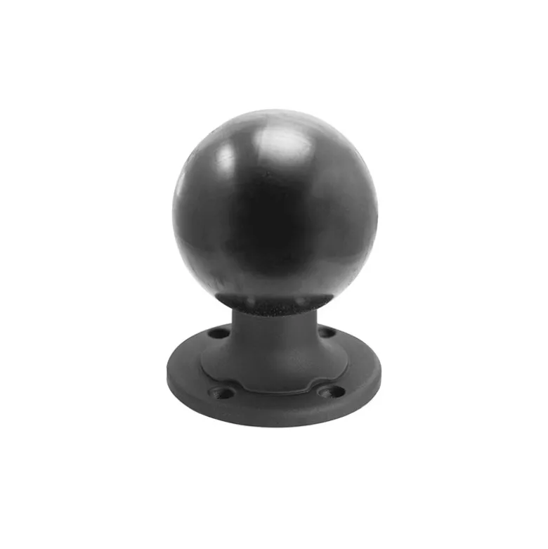 Robust Round Aluminum 57mm (2.25 inch) Ball to 4-Hole AMPS Adapter