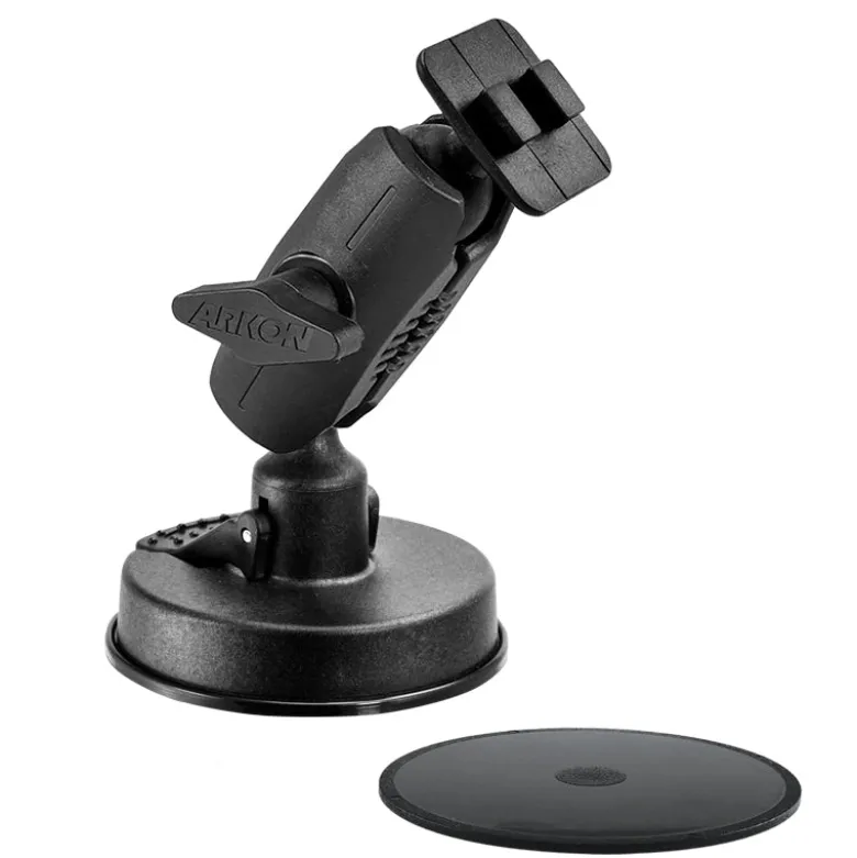Robust Sticky Suction Windshield or Dash Car Mount