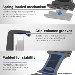 SkyHold™ Windshield Tablet Mount