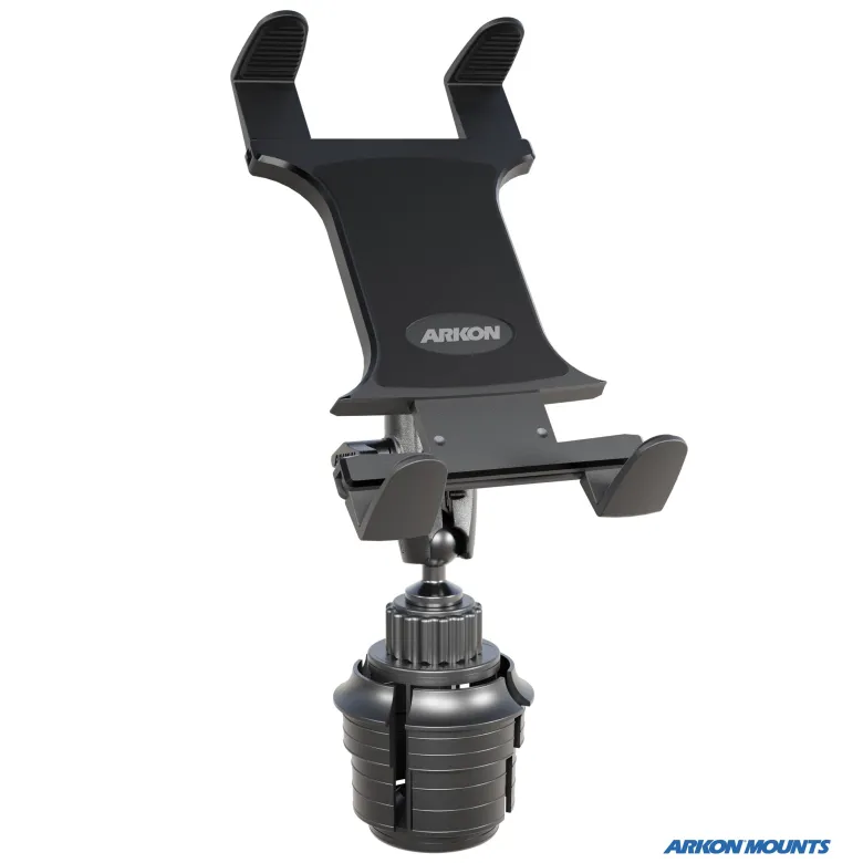 Slim-Grip® Cup Holder Tablet Mount with 3.75" Shaft