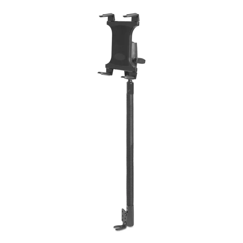 Slim-Grip® Tablet Holder with Car/Truck Seat Rail Mount and 18” Adjustable Gooseneck Arm