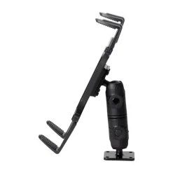 Slim-Grip® Tablet Holder with Double Socket Swivel Arm and Drill-Base Mount