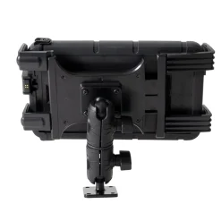 Slim-Grip® Tablet Holder with Double Socket Swivel Arm and Drill-Base Mount