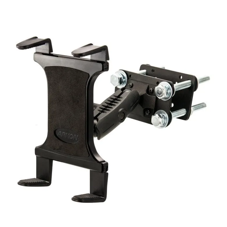 Slim-Grip® Tablet Holder with Forklift Front Guard Mount and 3.75" Shaft