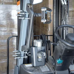 Slim-Grip® Tablet Holder with Forklift Front Guard Mount and 3.75" Shaft
