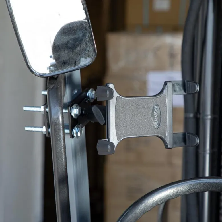 Slim-Grip® Tablet Holder with Forklift Front Guard Mount and 3.75" Shaft