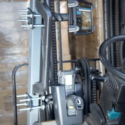 Slim-Grip® Tablet Holder with Forklift Front Guard Mount and 3.75" Shaft