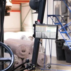 Slim-Grip® Tablet Holder with Forklift Front Guard Mount and 3.75" Shaft