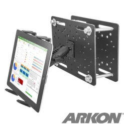 Slim-Grip® Tablet Holder with Overhead Forklift Guard Mount and 3.75" Shaft
