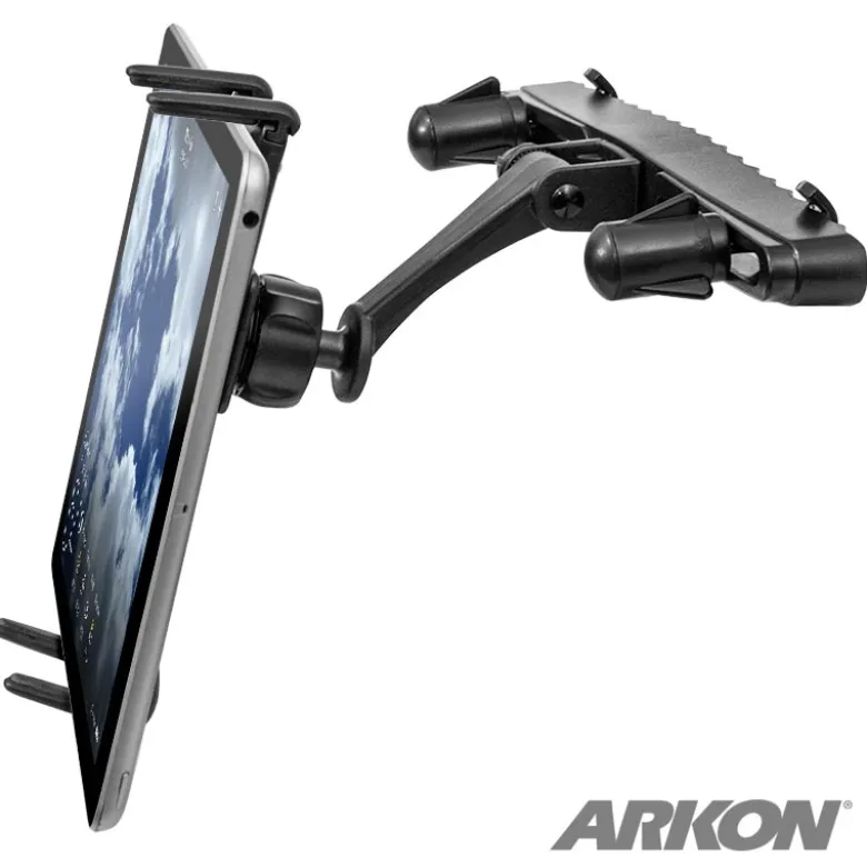 Slim-Grip® Ultra Car Headrest Mount for iPad, Note, and more