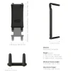 Slim-Grip® Ultra Phone Holder with Motorcycle Handlebar Mount and 2.75" Shaft
