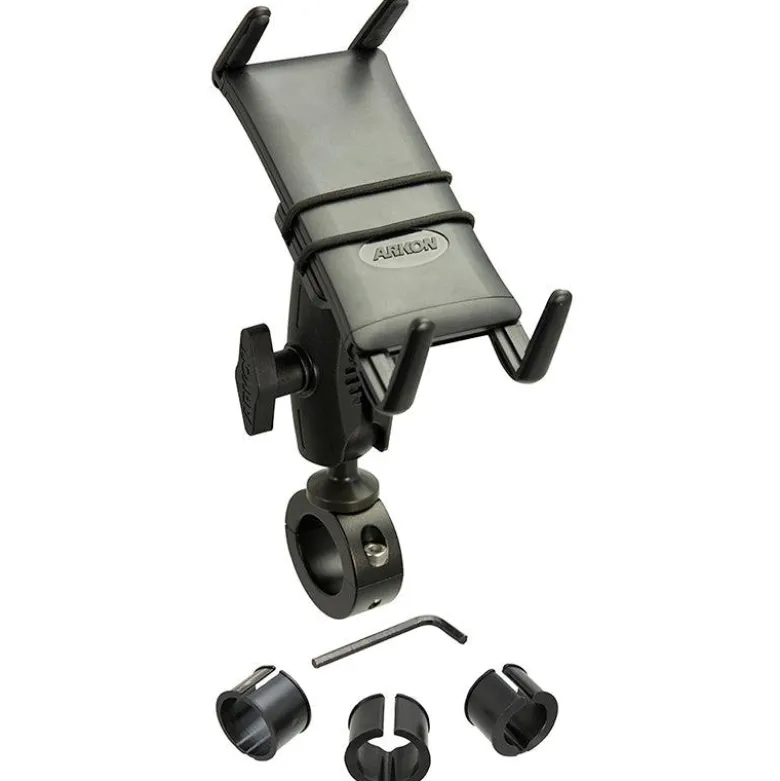 Slim-Grip® Ultra Phone Holder with Motorcycle Handlebar Mount and 2.75" Shaft