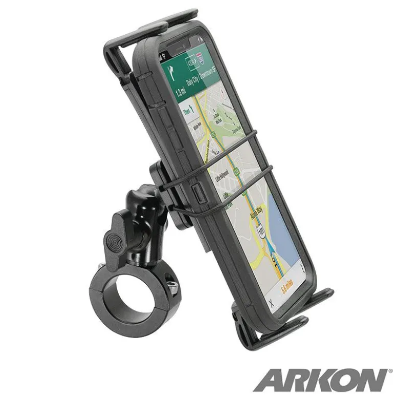 Slim-Grip® Ultra Premium Aluminum Motorcycle Handlebar Smartphone Mount