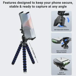 Slim-Grip® Ultra Tripod Mount for iPhone, Galaxy, Note, and more
