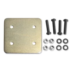 Square Mounting Backer Plate with 4-Hole AMPS Drill-Base Pattern