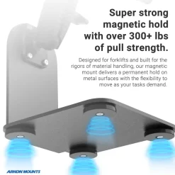 SteadyMag™ Magnetic Mount System with Universal Barcode Scanner Holder