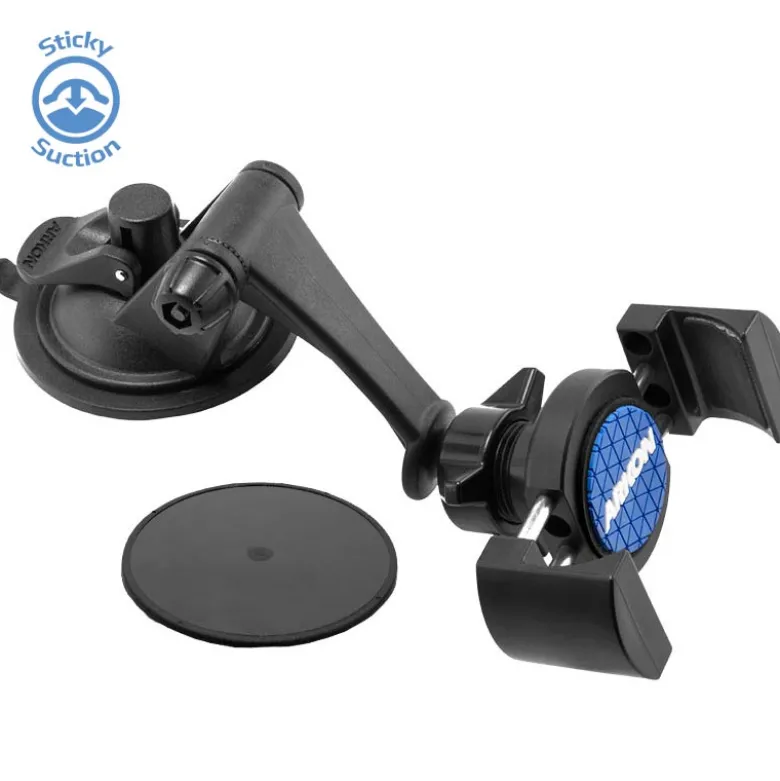 Sticky Suction Mount with RoadVise® Phone Holder
