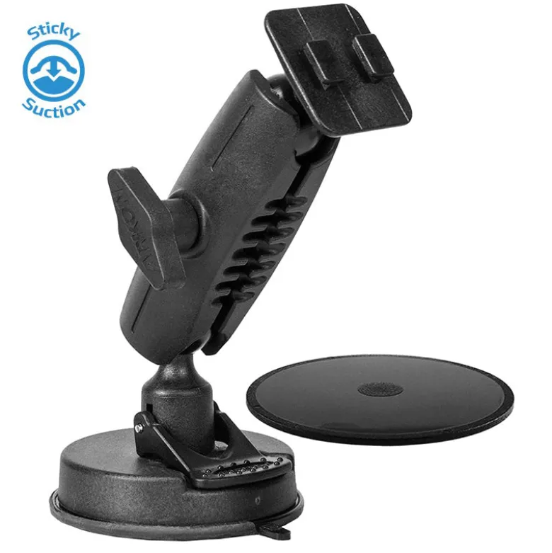 Sticky Suction Windshield or Dash Car Mounting Pedestal for Smartphone and Tablet Holders