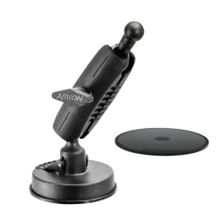 Sticky Suction Windshield or Dash Car Mount - 17mm Ball Compatible