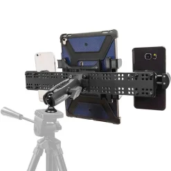 TW Broadcaster TriStreamer Tripod Adapter for Slim-Grip® Tablet and Dual RoadVise® Phone Live Streaming Video