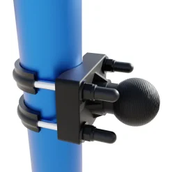 U-Bolt Round Bar Mount with 38mm Metal Ball – Multiple Bar Sizes
