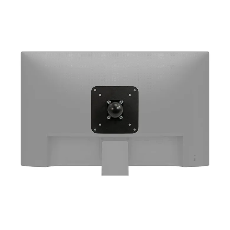 VESA 75 / VESA 100 to 38mm (1.5 inch) Ball Mount Adapter Plate
