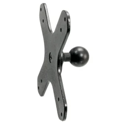 VESA 75 / VESA 100 to 25mm Ball Mount Bracket Adapter