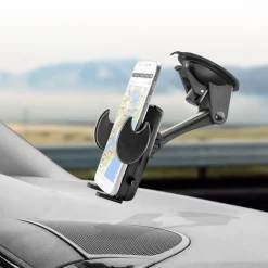 Windshield or Dash Mega Grip™ Phone Car Holder Mount for iPhone, Galaxy, and Note