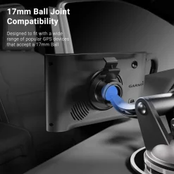 Windshield or Dashboard Suction Car Mount for Garmin nuvi 40, 50, 1450, 1200 Series GPS
