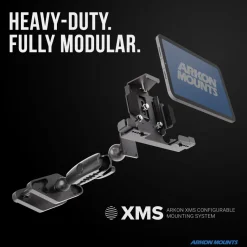 XMS™ Heavy Duty Forklift Mount with LockVise™ Metal Locking Tablet Holder