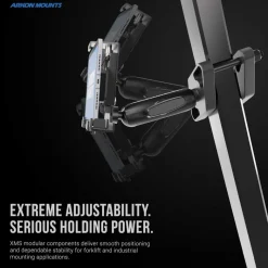 XMS™ Heavy Duty Forklift Mount with LockVise™ Metal XL Locking Tablet Holder