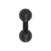 XMS Series - 1" / 25mm to 1" / 25mm Aluminum Ball Adapter