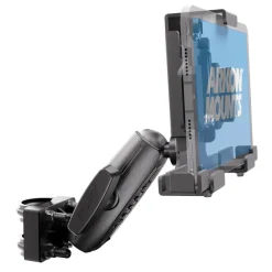 XMS™ U-Bolt Mount with LockVise™ Metal Locking Tablet Holder